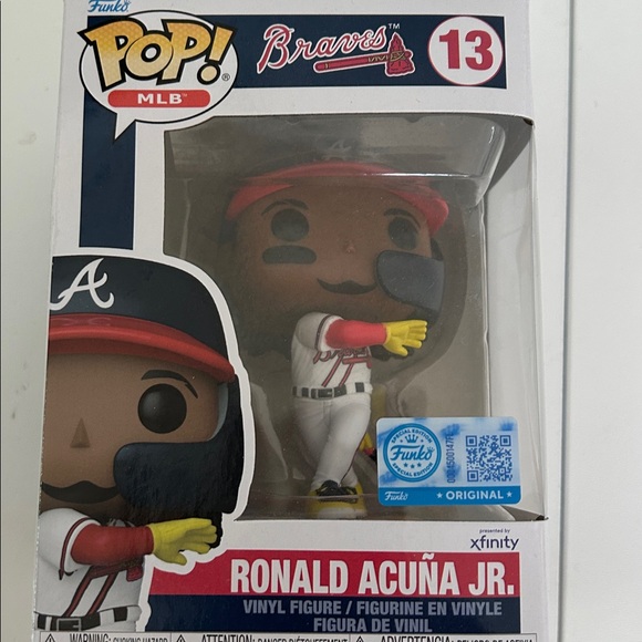 Ronald Acuna Jr Funko Pop 13. NWT - Picture 4 of 4